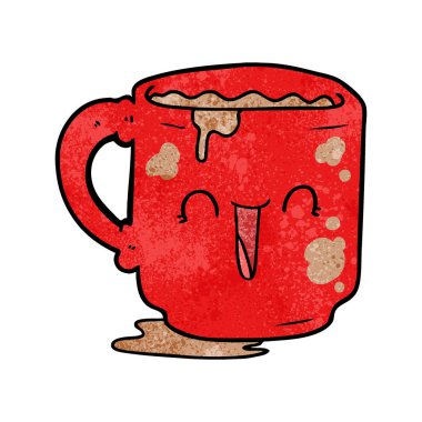 çizgi film kirli office kupa