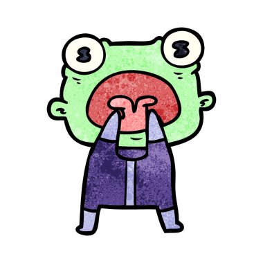 çizgi film garip yabancı iletişim