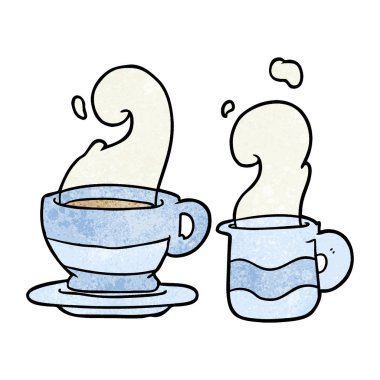 Çizgi film kahvesi.