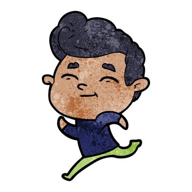 vektör çizim karikatür adam