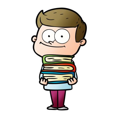 vektör çizim karikatür adam