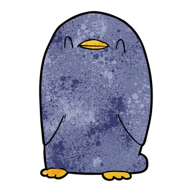 Çizgi film Penguen 'in vektör çizimi