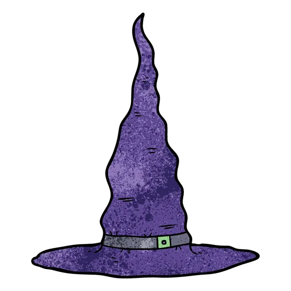 Vektör Çizim Karikatür Witchs Şapka — Stok Vektör