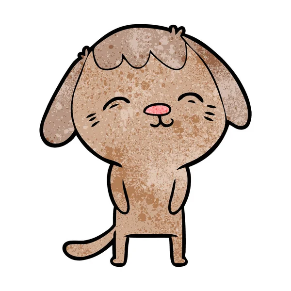 Vector Ilustración Dibujos Animados Perro — Vector de stock