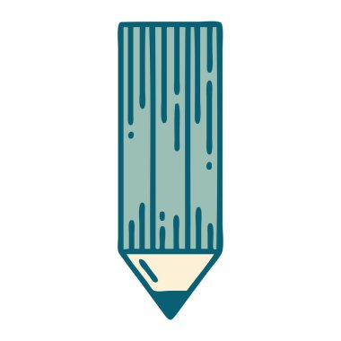 Bir kalemin ikonik dövme görüntüsü