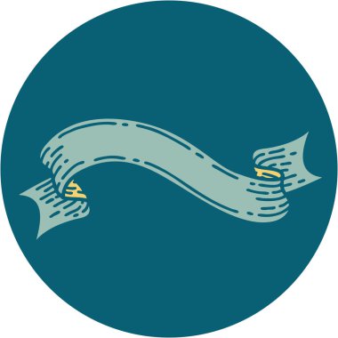 Bir pankartın ikonik dövme biçimi