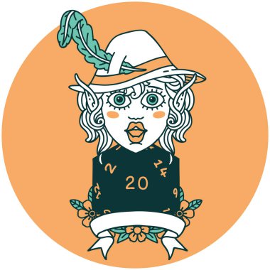 20 zarlı elf ozanı ikonu