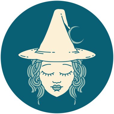 İnsan büyücü karakterinin simgesi