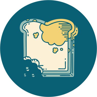 küflü ekmeğin ikonik dövme görüntüsü