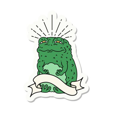 Dövme stili karakteri çıkartması