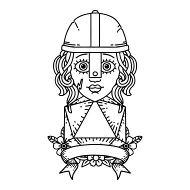 Siyah ve Beyaz Dövme çizimleri. Doğal 20 rulolu insan dövüşçüsü.