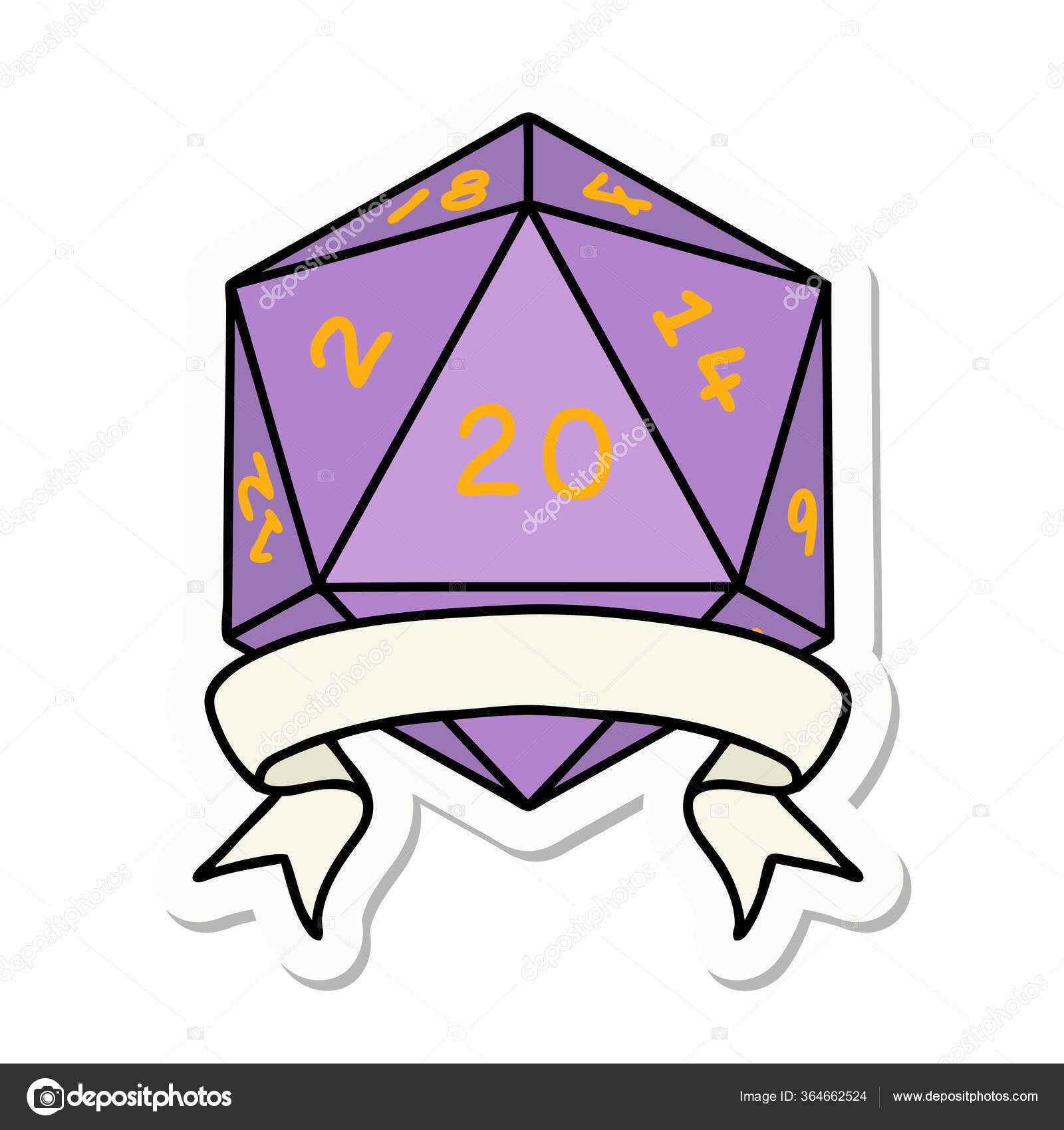 20 Sided Dice Clipart Images