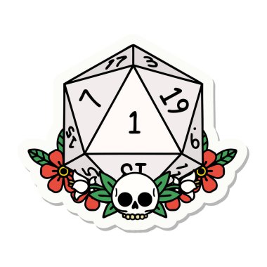 Doğal bir zarın etiketi çiçek elementleriyle yuvarlanır.