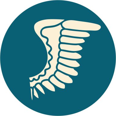 Bir kanadın ikonik dövme biçimi