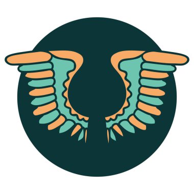 Bir kanadın ikonik dövme biçimi