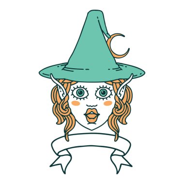 Sancaklı Retro Dövme Biçimi elf karakter yüzü