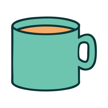 Kahve fincanının ikonik dövme görüntüsü