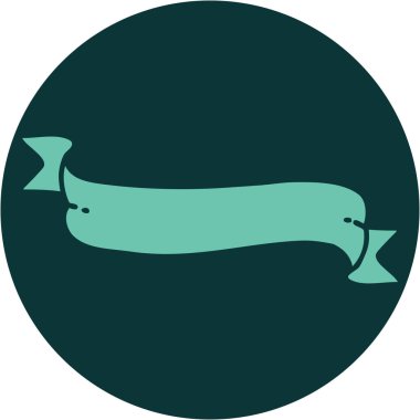 Bir pankartın ikonik dövme biçimi