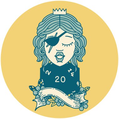 Retro Dövme Tarzı 20 zarlı düzenbaz insan