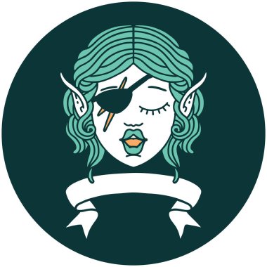 Sancaklı elf düzenbaz karakter simgesi