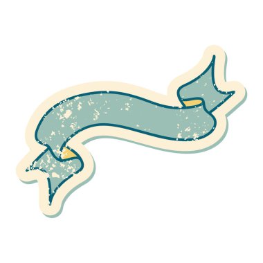 Bir pankartın sembolik dövmeli resmi