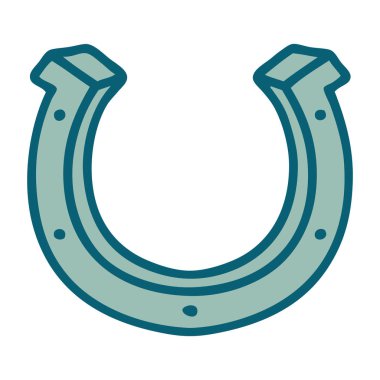 At nalı ikonik dövme görüntüsü