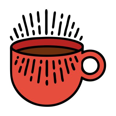 geleneksel kahve tarzında dövme.