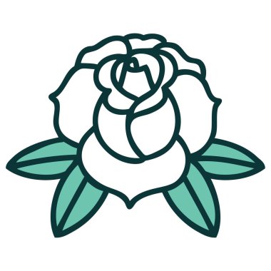 Bir çiçeğin ikonik dövme şekli