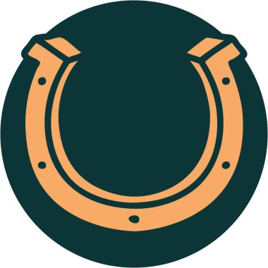 At nalı ikonik dövme görüntüsü