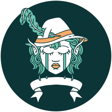 Ağlayan Elf Ozan karakteri simgesi