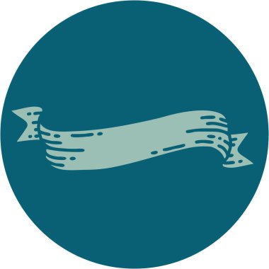 Bir pankartın ikonik dövme biçimi