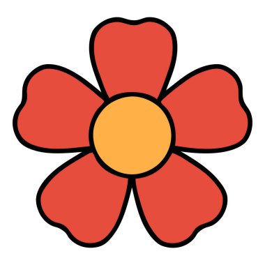 Geleneksel çiçek şeklinde dövme.