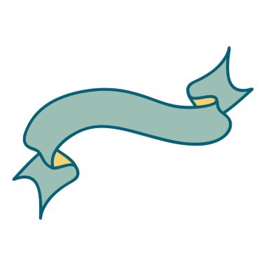 Bir pankartın ikonik dövme biçimi