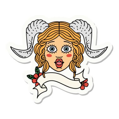 Bağlayıcı karakter yüz etiketi 