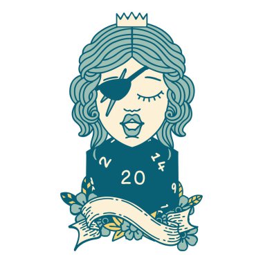 Retro Dövme Tarzı 20 zarlı düzenbaz insan