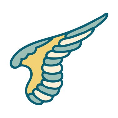 Bir kanadın ikonik dövme biçimi