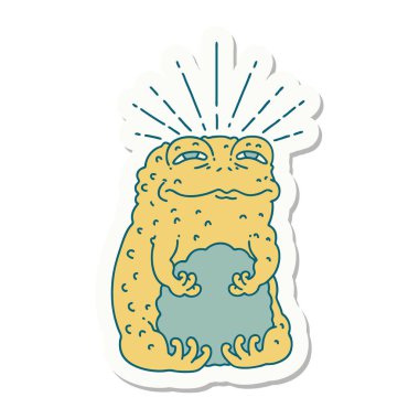 Dövme stili karakteri çıkartması