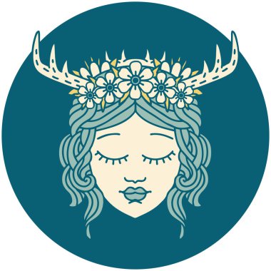 İnsan Druid karakterinin simgesi