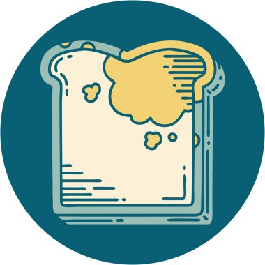 küflü ekmeğin ikonik dövme görüntüsü