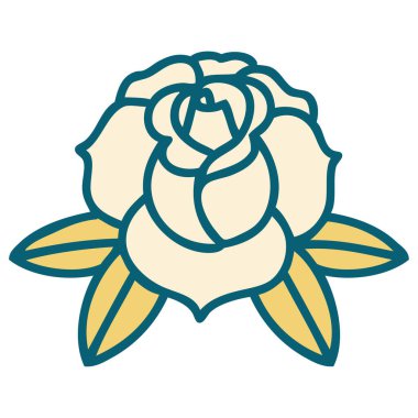 Bir çiçeğin ikonik dövme şekli