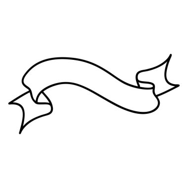 dövmesi siyah çizgi biçiminde bir afiş