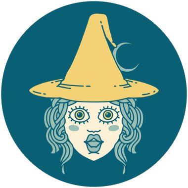 İnsan büyücü karakterinin simgesi