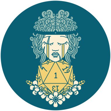 Ağlayan barbar insan figürünün doğal hali.