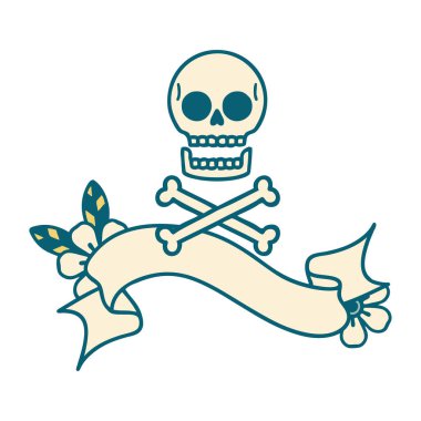 Çapraz kemikli geleneksel dövme