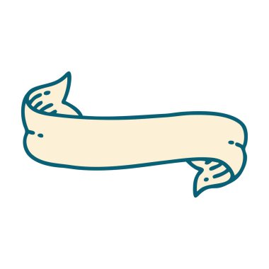 Bir pankartın ikonik dövme biçimi