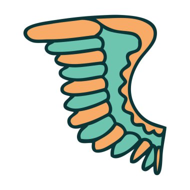 Bir kanadın ikonik dövme biçimi