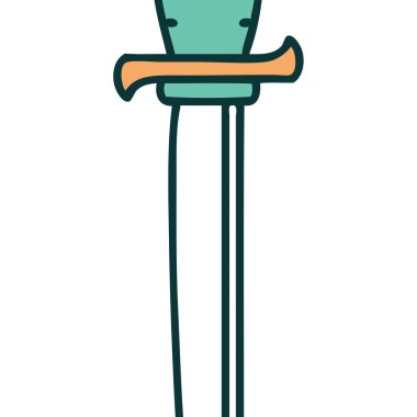 Hançerin ikonik dövme görüntüsü