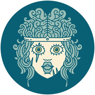 İnsan barbar karakterinin simgesi