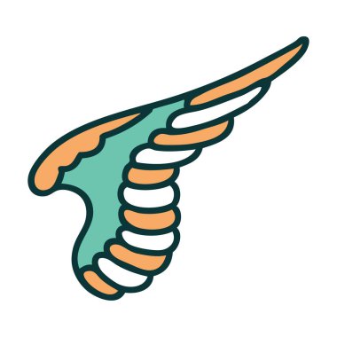 Bir kanadın ikonik dövme biçimi