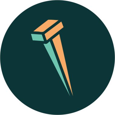 Demir çivinin ikonik dövme şekli